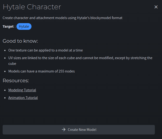 Blockbench Hytale Character